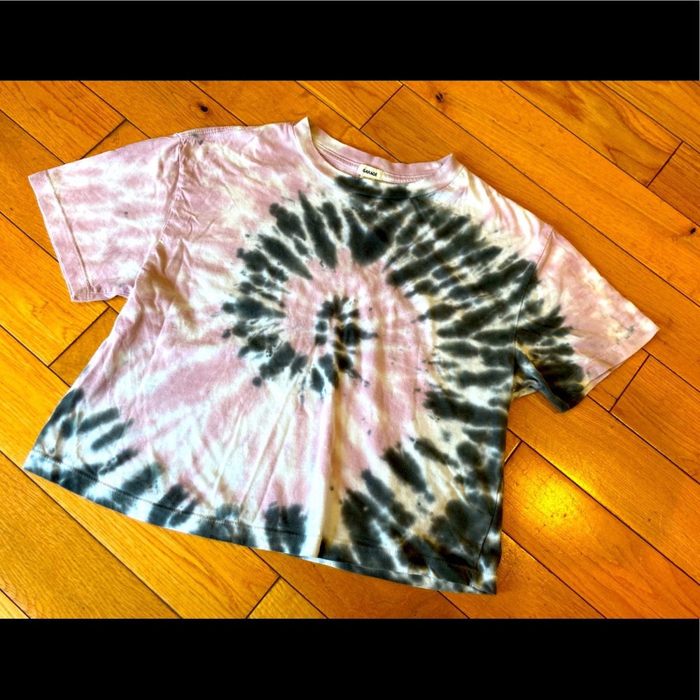 Garage Tie Dye Crop Tee